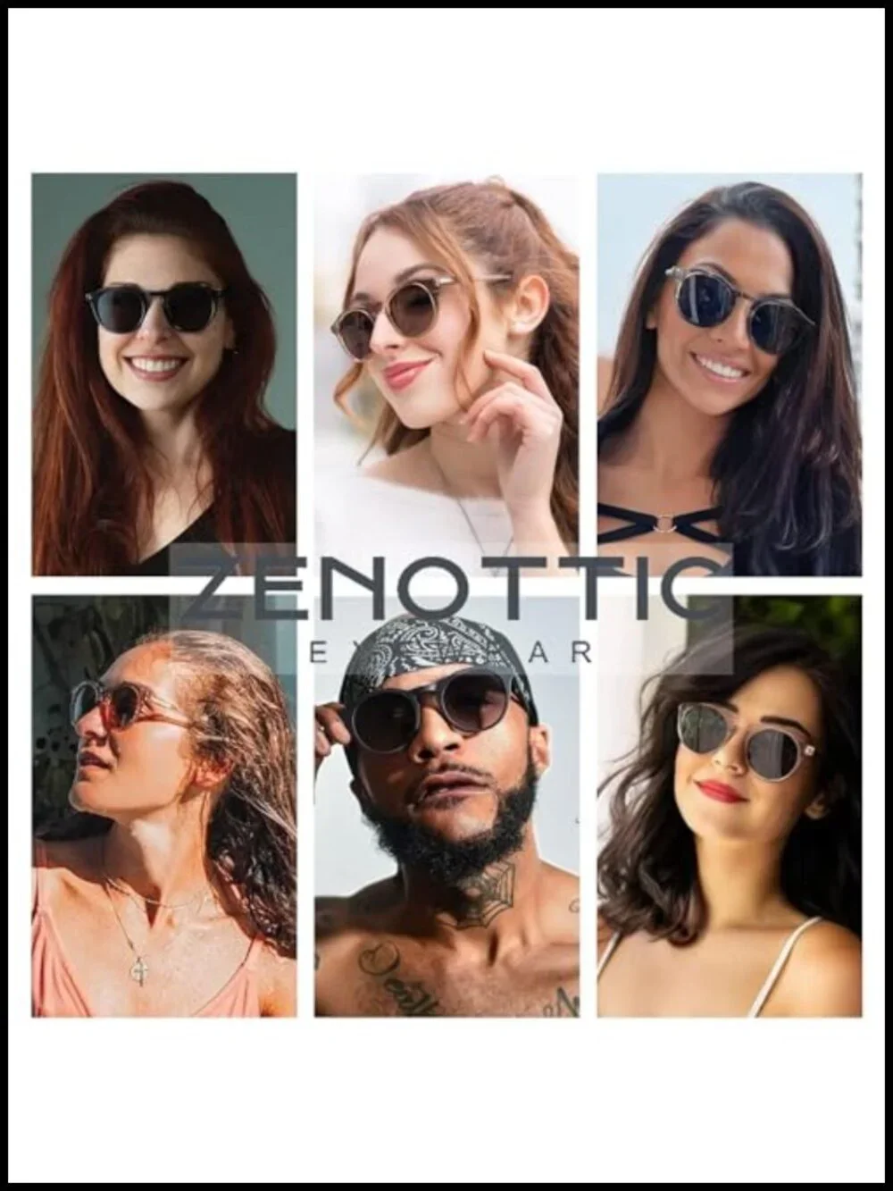 Vintage Round Polarized Sunglasses UV400 Protection TAC Lens